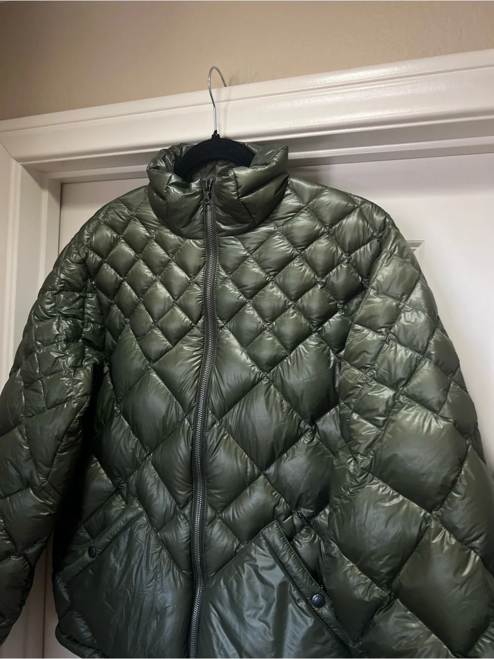 HAVEN X NANGA SKYLINE JACKET - NYLON RIPSTOP GOOSE DOWN OLIVE M